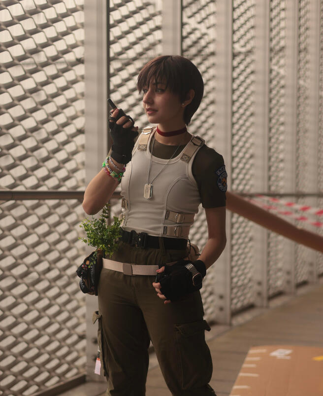Rebecca Chambers from during MCM Oct '25 :3 (taken by @nosbod_productions)