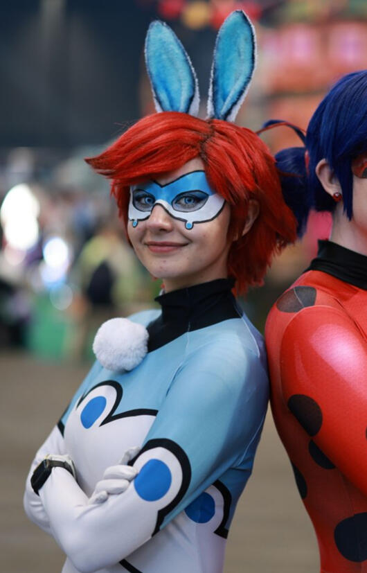 Bunnyx cosplay at FACTS '25 (taken by @cosplayfotokes)